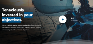 Objective Capital Partners homepage screenshot