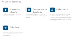 Objective Capital Partner company values