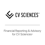 220524 CV Sciences Tombstones (financial reporting)