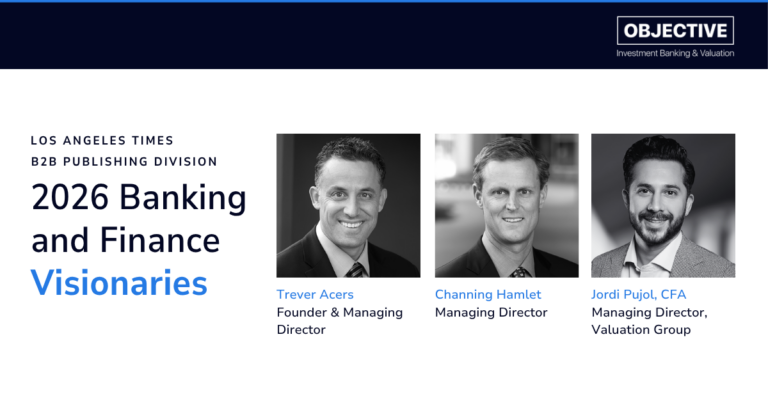 Objective Investment Banking & Valuation Recognized as 2026 Banking ...
